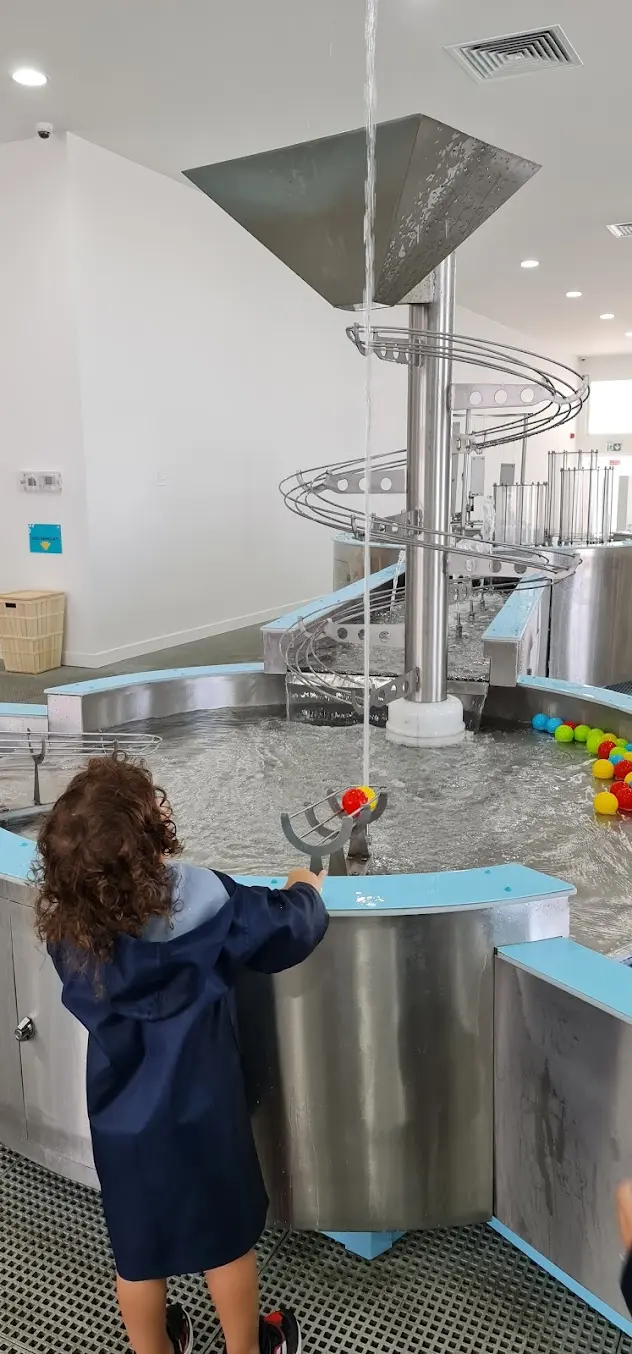Water Curtain exhibit at WooHoo Dubai